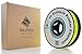 3D Solutech See Through Yellow 3D Printer PLA Filament 1.75MM Filament, Dimensional Accuracy +/- 0.03 mm, 2.2 LBS (1.0KG) - 3DSPLA175STYLW