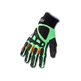 ProFlex 925F(x) Dorsal Impact-Reducing Gloves, X-Large, Lime