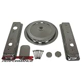 1988-92 Chevy GMC 5.0L & 5.7L Truck Chrome Steel Engine Dress Up Kit - Smooth by CFR Performance