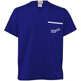 MLB Kansas City Royals Royal Blue Scrub Top (X-Large)
