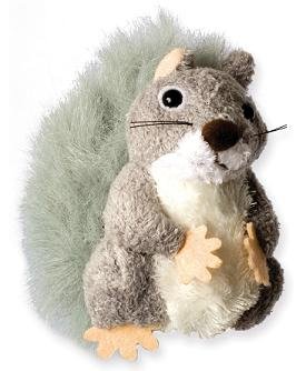 Childrens Toyshop  Toys : Grey Squirrel Finger Puppet [Toy]