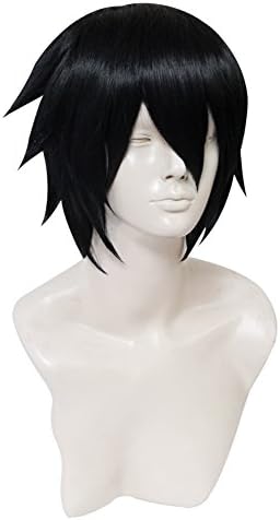 Generic Anime Sao Sword Art Online Kirito Kirigaya Kazuto 13'' Short Straight Black Wig