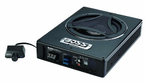 Boss BASS900 8 inch Low Profile Amplified Subwoofer with Remote
