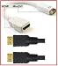 PTC Premium Mini-DVI to HDMI adapter with 15 ft BLK Premium HDMI cable VALUED PACK - for iMac (Intel Core Duo), MacBook, and 12-inch PowerBook G4