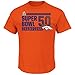 Majestic NFL Denver Broncos Super Bowl 50 'Winners Take VIII' Short Sleeve Tee