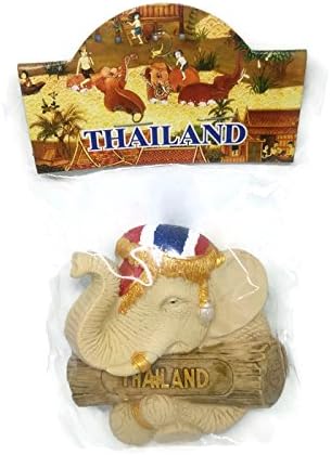 1 set (2 pcs) Thai Elephant Refrigerator Magnets Fridge Magnets Door Magnets Wall Magnets