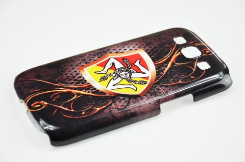 3D Samsung Galaxy S3 Sizilien Sicilia Italien Italy Fahne Flag Flagge Cover Case Hülle