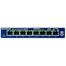 Netgear GS108 8-port Gigabit Ethernet Unmanaged Switch