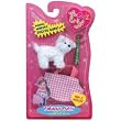 Ty Girlz PETZ - FABULOUS FLUFFY Plush Dog
