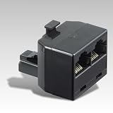 ISDN Adapter - RJ45 Stecker - 2x Buchse