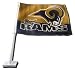 St. Louis Rams Ram Logo on Gold Car Flag