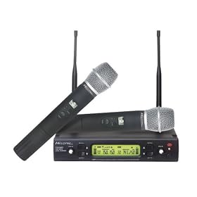 Hisonic 48-Channel Dual UHF Wireless Microphone, HSU-482HT