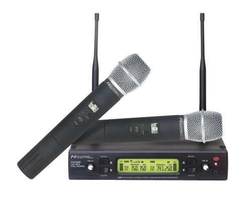 Hisonic HSU482H 48-Channel Dual UHF Wireless Microphone