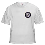 US Navy Veteran White T-Shirt