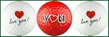 Love You Golf Balls w/ Red Heart 41TeyLaT6rL. SL160 Love You Golf Balls w/ Red Heart
