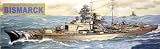 Bismarck German Battleship Model Kit 1-350 by Minihobby Models