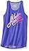 Under Armour Girls' Aloha Wordmark Tank, Constellation Purple (530)/Harmony Red, Youth Medium