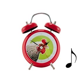 Wanted Animal Sound Alarm Clock - Rooster Sound