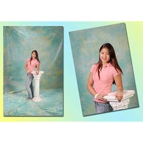 DMKFoto Photographic Studio Muslin Background / Backdrop 6x9 ft W009