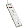Tripp Lite TLM606HJ 6-Outlet Surge Protector with Metal Housing (1120 Joules)