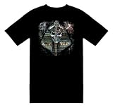 Thoth Codex Alchemy Egyptian Skull T-Shirt; Great Gift Ideas for Adults, Men, Boys, Youth, & Teens, Collectible Novelty Shirts