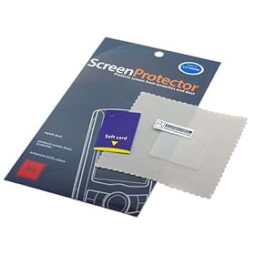 EFORCITY Premium Reusable  Crystal Clear Screen Protector for Microsoft Zune with free Cleansing Cloth