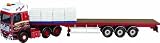 Corgi CC13911 Hauliers of Renown Foden Alpha Flatbed Trailer & Peat Load - R J & I Monkhouse Ltd 1:50 Scale Die Cast Truck