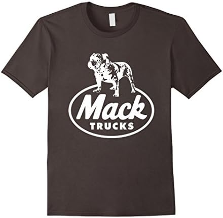 Men's Mack Trucks T Shirt Large Asphalt