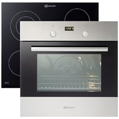Bauknecht BAKO 7200 IN Herdset / bestehend aus BMVD 6203 IN und ETPV 7640 IN: Klasse A / Multi-5 / Uhr / 2fach Backauszug / Kochfeld 60 cm