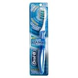 Oral-B Pulsar Battery Powered Pulsating Electric Toothbrush – #91 Compact 35 Head Soft Bristle for Sensitive Teeth – Color: White & Blue