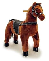 Rolling Horse - Brown (26")