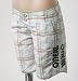 O'Neill Superstition womens long plaid boardshorts with zipper fly