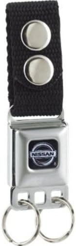 Nissan Car Logo Seatbelt Style Key Chain.