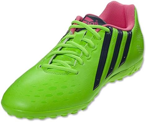 Adidas FreeFootball X-Ite Soccer Turf Cleats (Solar Green) , 12.0 D(M) US, Solar Green/Rich Blue