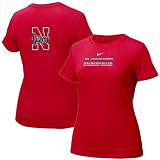 Nike Nebraska Cornhuskers Scarlet Ladies Uniform T-shirt