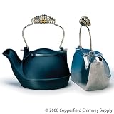 Review Copperfield  / Copperfield 46290 Black Cast Aluminum Half Kettle, 2 Qt.