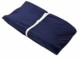 Nautica Zachary Embossed Navy Changing Table Cover Image