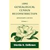 1890 Genealogical Census Reconstruction, Mississippi Edition, Volume 1