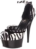 Pleaser Womens Delight-676AP/ZPSA/B Platform Sandal Sandals