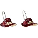 Saturday Knight Tres Chic Resin Shower Curtain Hook Set