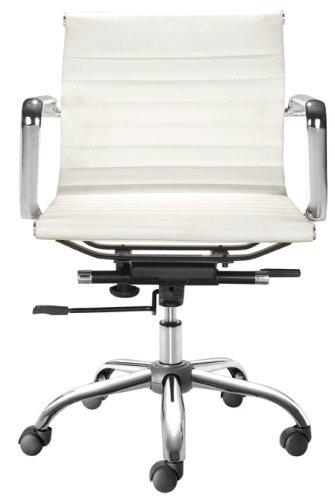 Leatherette Office Chair - Media Office Chair - Zuo Modern - 205282