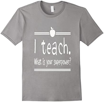 Men's Learn It You Will Teach It I Shall T-Shirt | May The Force.. XL Slate