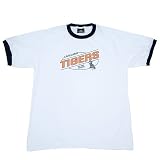 Lakeland Tigers Men's Short Sleeve Louie Ringer T-shirt by Old Time Sports