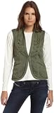 Sanctuary Clothing Womens Military Vest, Mystic Forest, X-Small
