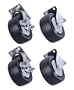 KR Tools T326390 Swivel Caster Wheels Set, 4-Piece