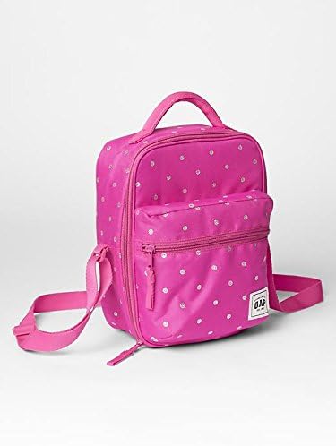 Gap Kids Girls Pink Polka Dot Insulated Lunch Bag