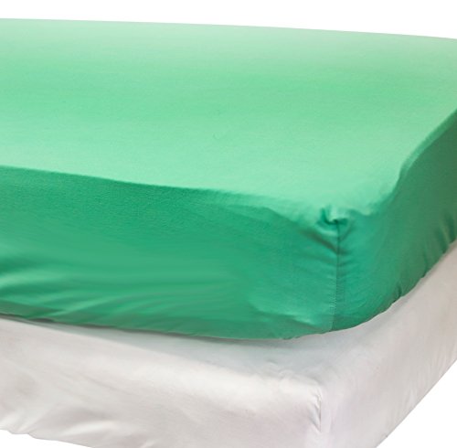 Pam Grace Creations Crib Sheet, Simply Striking, 6 Count