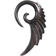 4 Gauge Wood Spiral Wing Hanger Plug