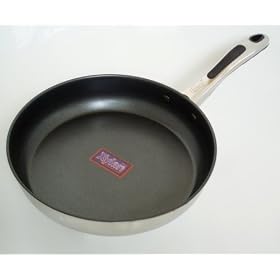 Casa 24cm non stick 18/10 stainless steel frying pan