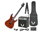 Dean Electric Guitar Starter Pack with Vendetta XMT Natural, 10 Watt Amp, Gig Bag, Cord, Strap, Picks